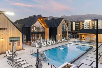 Large outdoor pool